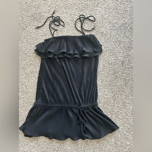 Juicy Couture Black Bandeau Style Top Coverup/Dress (P/S)